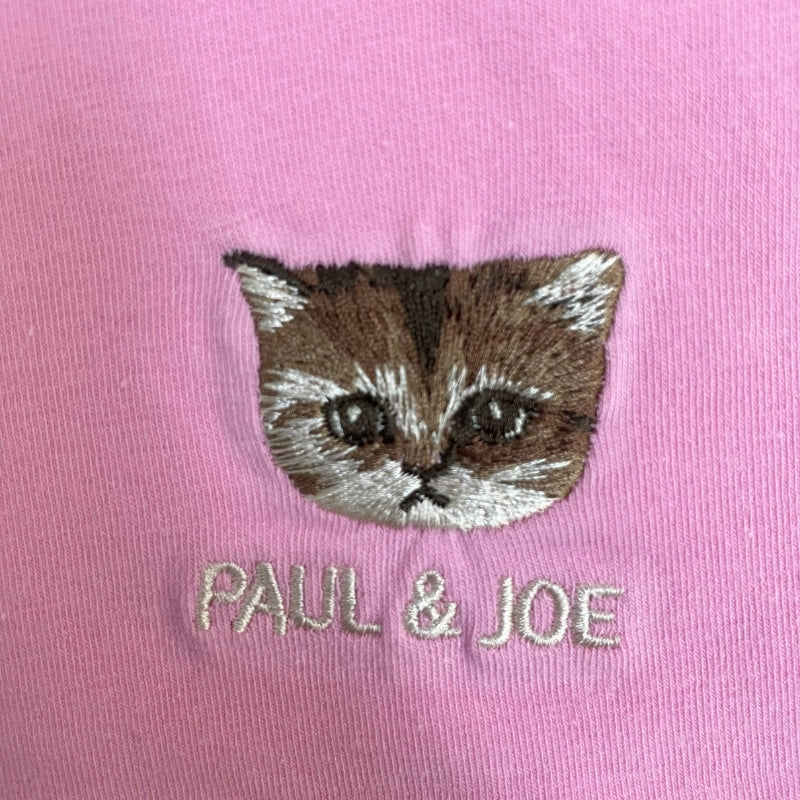 ヌネット刺繍柄 前開きボクサーパンツ（ピンク）｜ポール ＆ ジョー