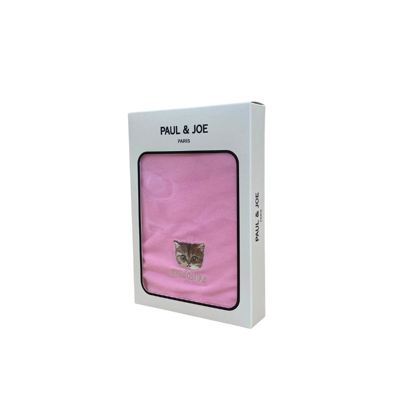 ヌネット刺繍柄　前開きボクサーパンツ（ピンク）