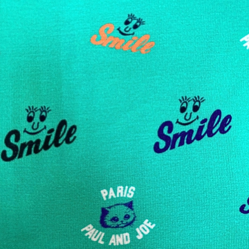 CUTEKITTY柄　前開きボクサーパンツ（グリーン）