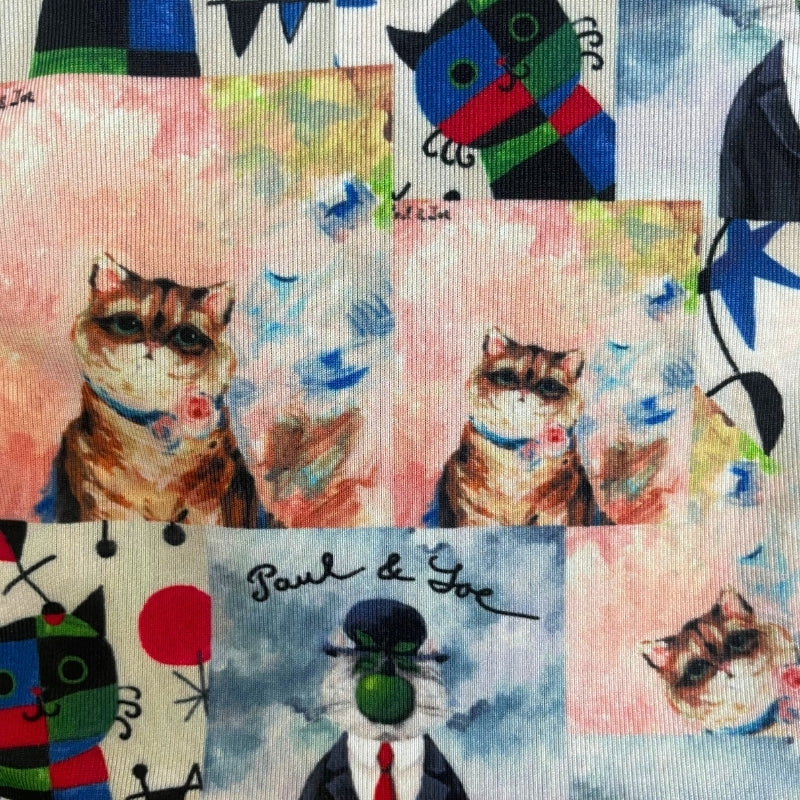 アート柄　前閉じボクサーパンツ（ピンク）