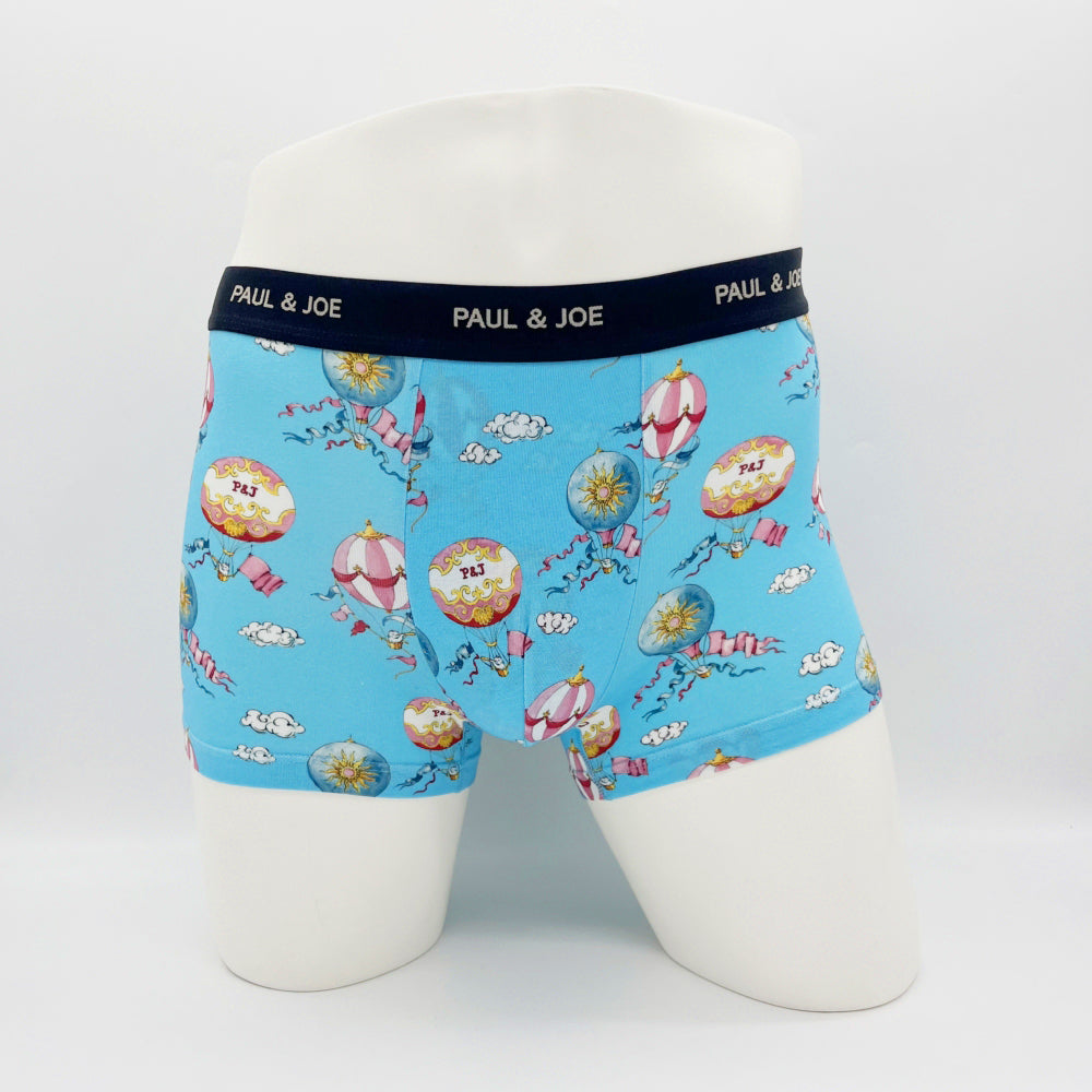 ジプシーバルーン総柄　ボクサーパンツ（サックス）