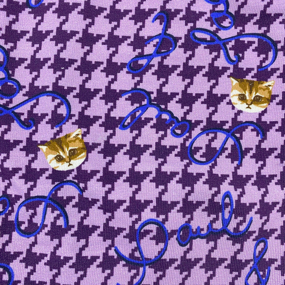 ハンドトゥース＆ヌネット柄　ボクサーパンツ（ピンク）