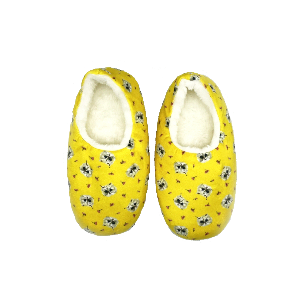 ジプシーフラワー総柄ルームカバー（イエロー）