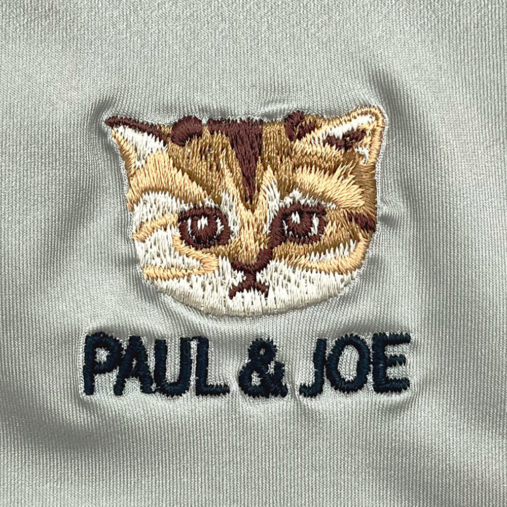 ヌネット刺繍　アームカバー（グレー）