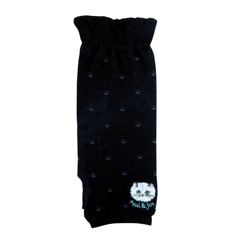 ジプシー刺繍　ショートアームカバー（ブラック）