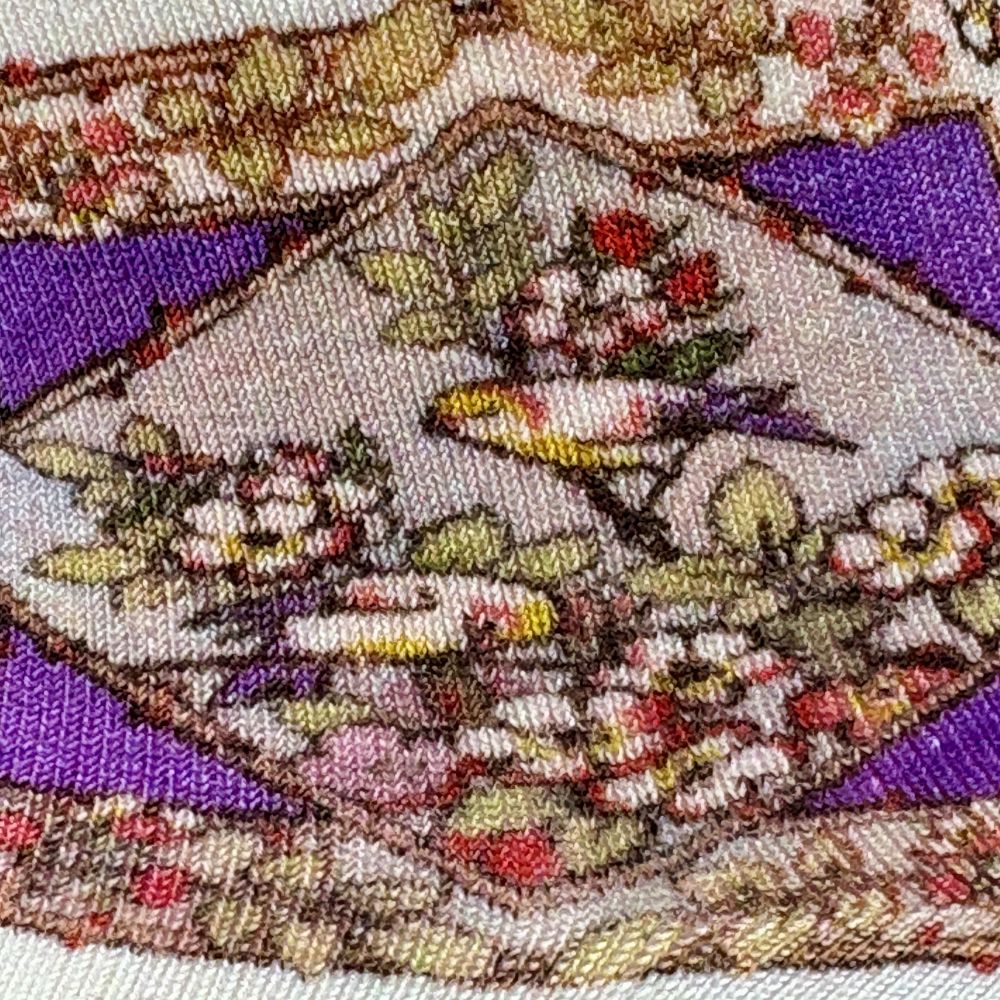 【レディース】Bird&Flowerプリントソックス