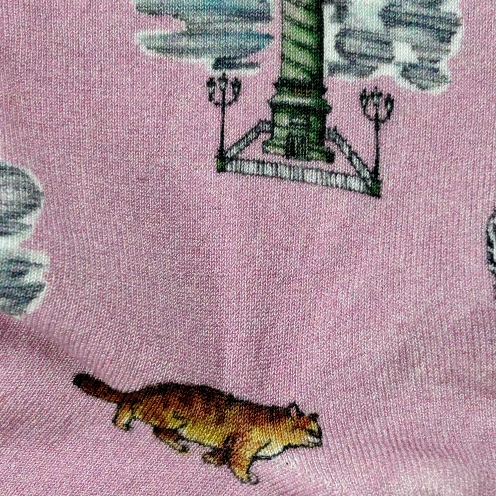 【レディース】Place Vendomプリントソックス