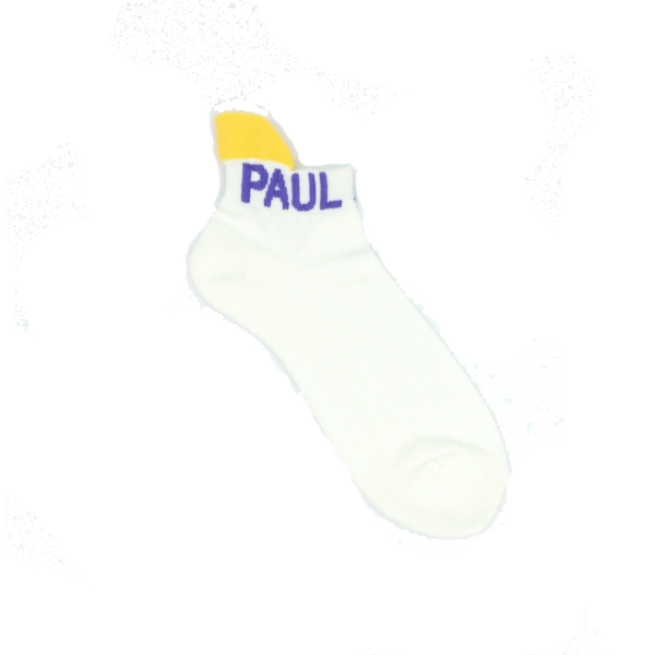 ポール&ジョー メンズ】べロ付き無地PAUL & JOEロゴ柄（ホワイト）｜ポール ＆ ジョー