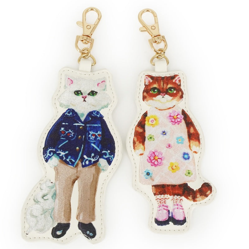 BAG WITH GIPSY&NOUNETTE CAHRM ハンドバッグ（ブラウン）