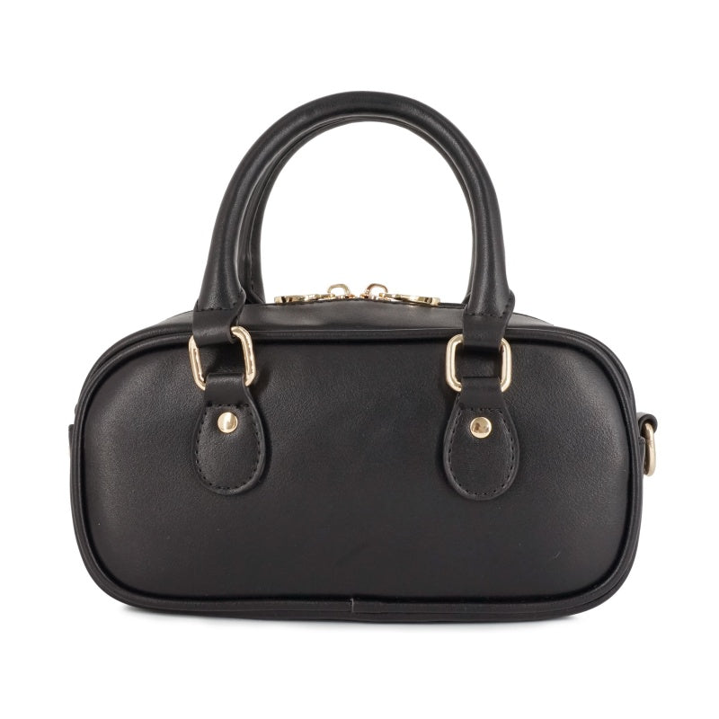 BAG WITH GIPSY&NOUNETTE CAHRM ミニボストンバッグ（ブラック）