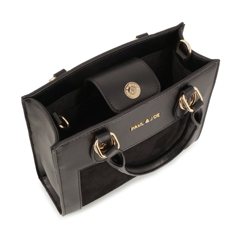 BAG WITH GIPSY&NOUNETTE CAHRM ハンドバッグ（ブラック）