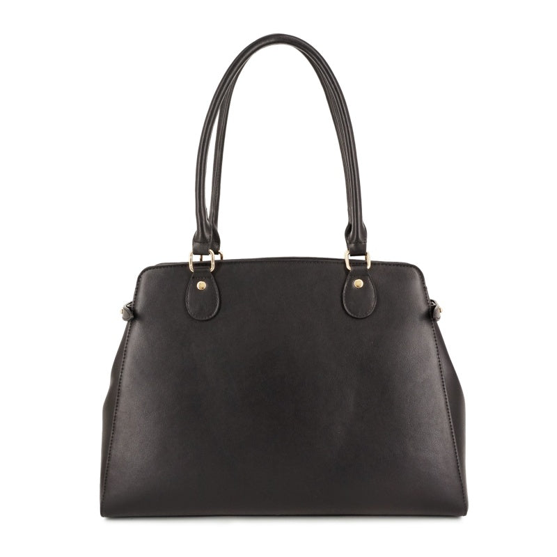 BAG WITH GIPSY&NOUNETTE CAHRM トートバッグ（ブラック）