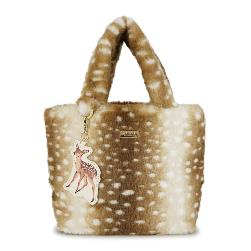 FUR ANIMAL　ファートートバッグ（ベージュ）