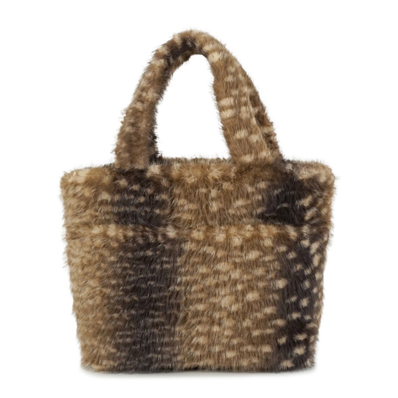 FUR ANIMAL　ファートートバッグ（ブラウン）