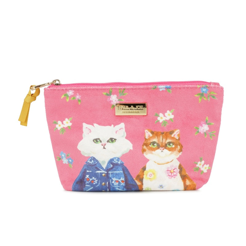 VELVET POUCH　ポーチ（ピンク）