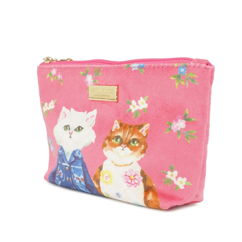 VELVET POUCH　ポーチ（ピンク）