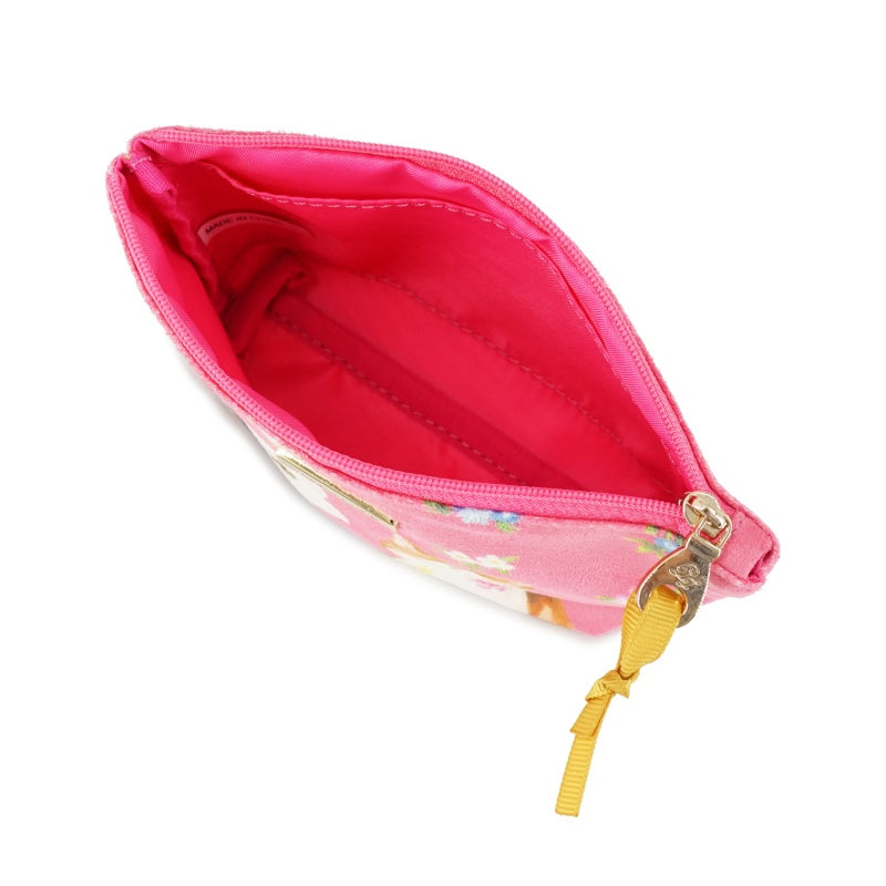 VELVET POUCH　ポーチ（ピンク）