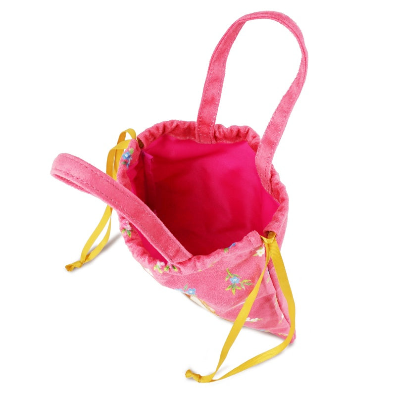 VELVET POUCH　巾着ポーチ（ピンク）