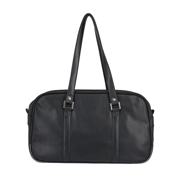 ポール＆ジョー 合皮スクールバッグボストン ブラック｜ポール  