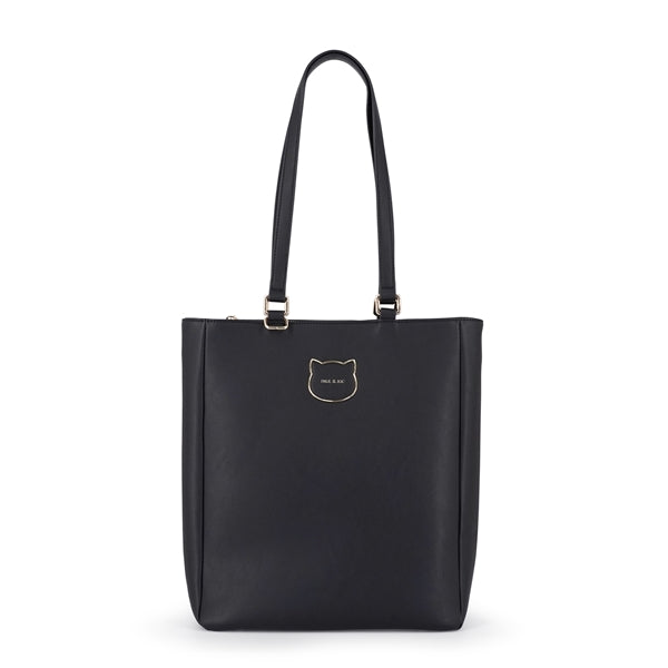 BIG CAT METAL 縦型トートバッグ ブラック
