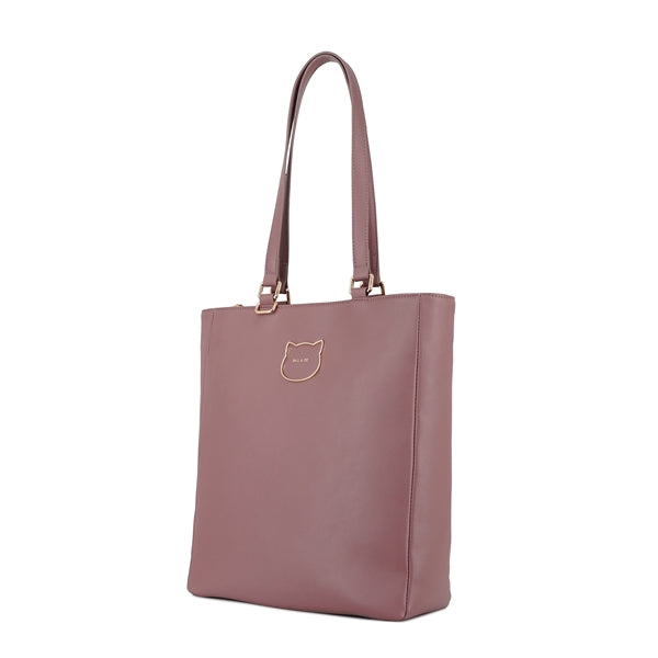 BIG CAT METAL 縦型トートバッグ パープル