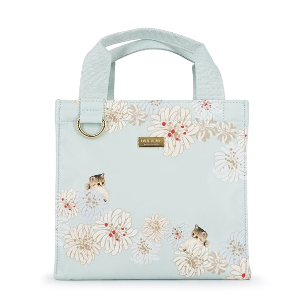 クリザンテーム＆ヌネット ランチトート（ミント）