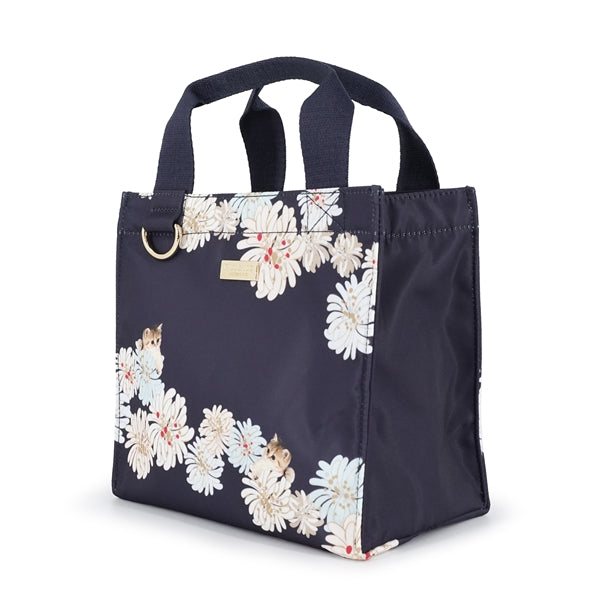 クリザンテーム＆ヌネット ランチトート（ネイビー）