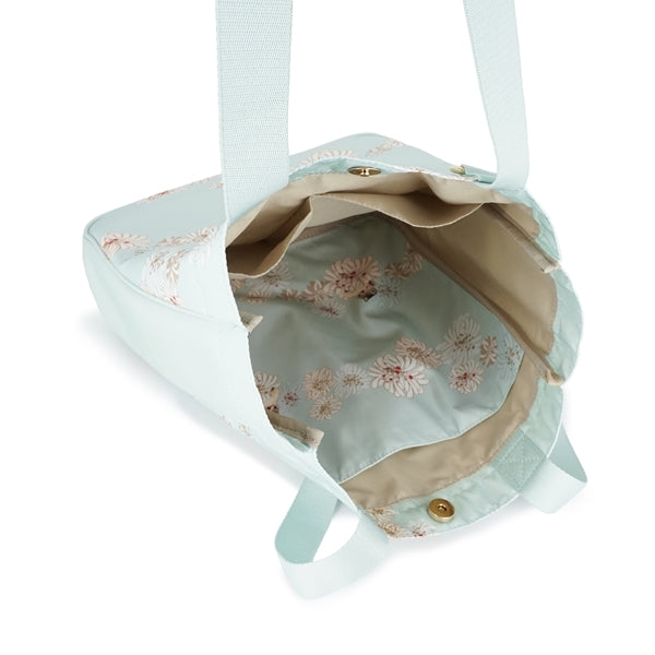 クリザンテーム＆ヌネット　縦長トートバッグ （ミント）