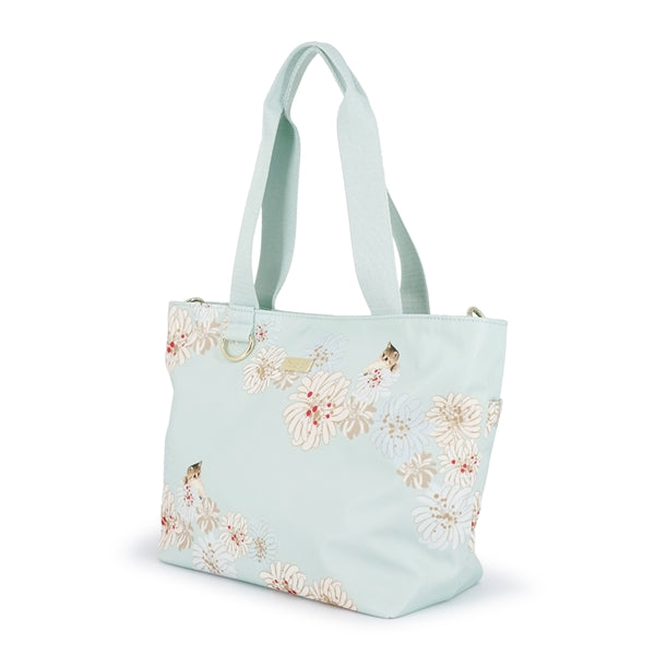 クリザンテーム＆ヌネット　トートバッグ（ミント）