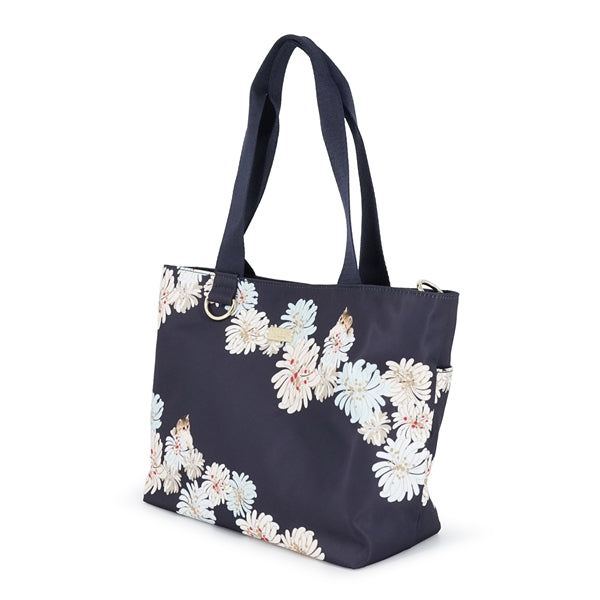 クリザンテーム＆ヌネットトートバッグ （ネイビー）