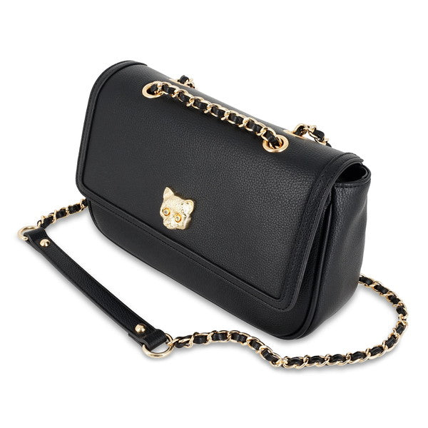 3D CAT FACE ショルダーバッグ （ブラック）