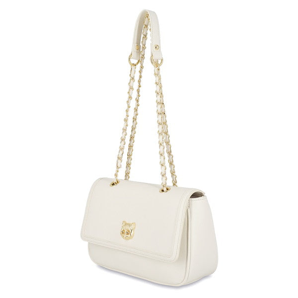 3D CAT FACE ショルダーバッグ （アイボリー）