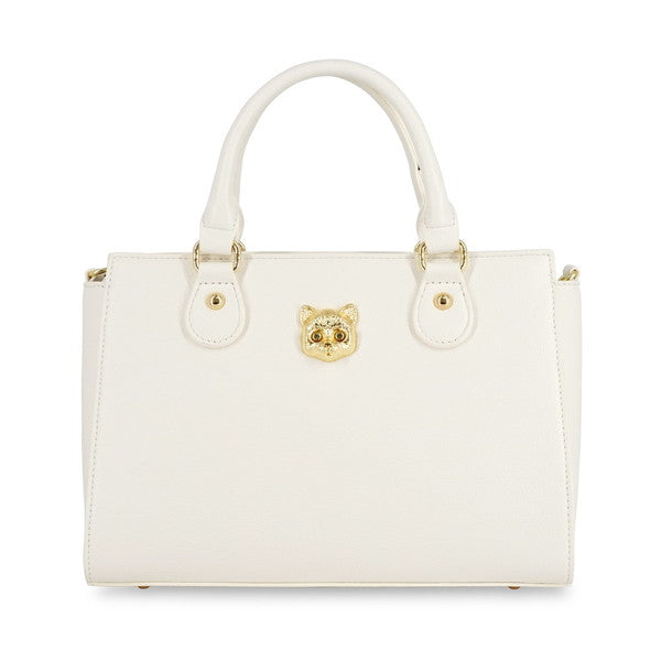 3D CAT FACE ハンドバッグ （アイボリー）