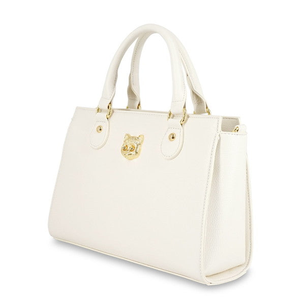 3D CAT FACE ハンドバッグ （アイボリー）