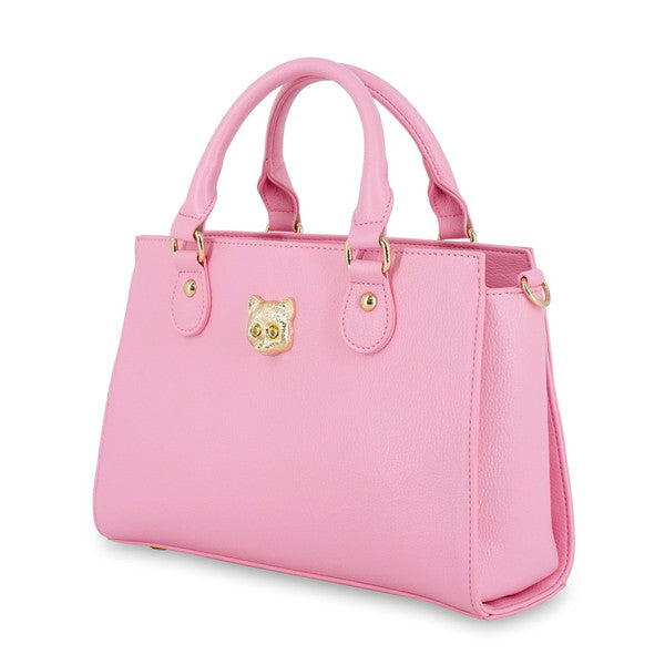 3D CAT FACE ハンドバッグ （ピンク）