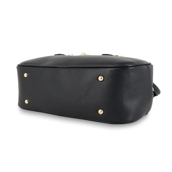 3D CAT FACE ボストンバッグ （ブラック）