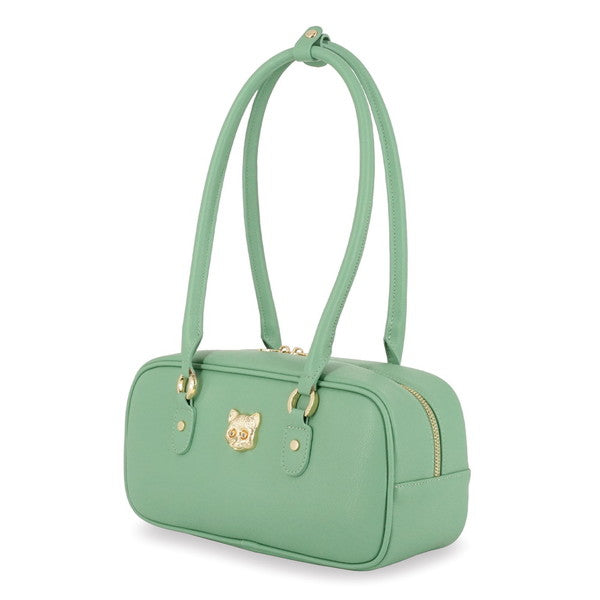 3D CAT FACE ボストンバッグ （グリーン）