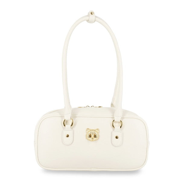 3D CAT FACE ボストンバッグ （アイボリー）