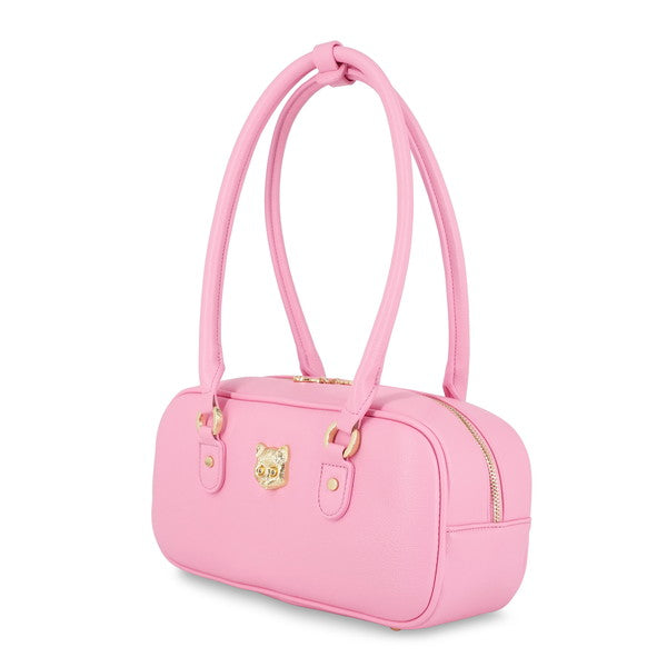 3D CAT FACE ボストンバッグ （ピンク）