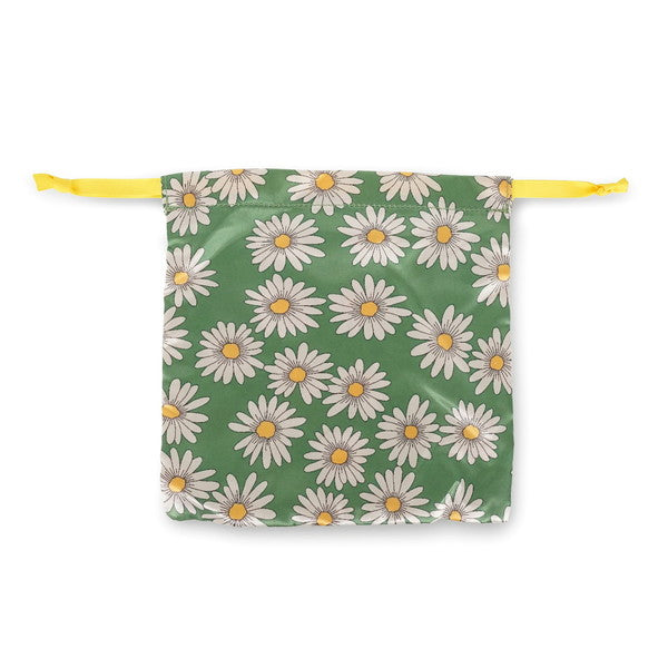 巾着付きビーズバッグ （グリーン）