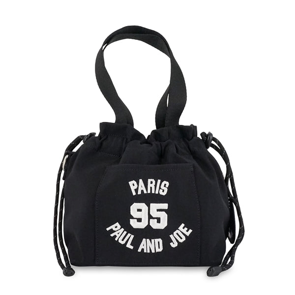 95 EMBROIDERY ミニ巾着バッグ （ブラック）