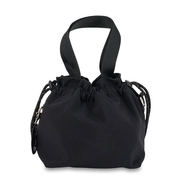 95 EMBROIDERY ミニ巾着バッグ （ブラック）