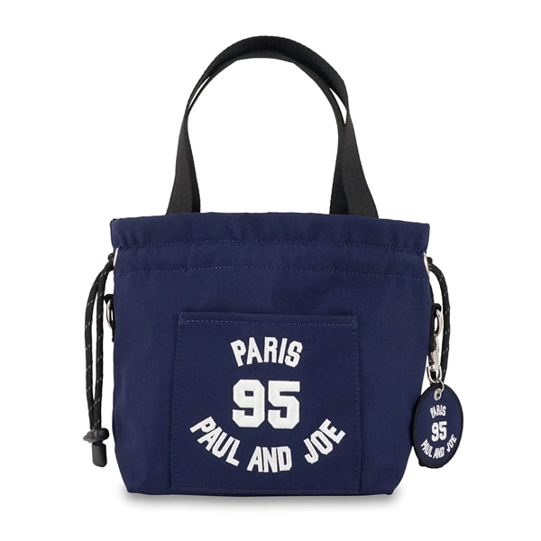 95 EMBROIDERY ミニ巾着バッグ （ネイビー）