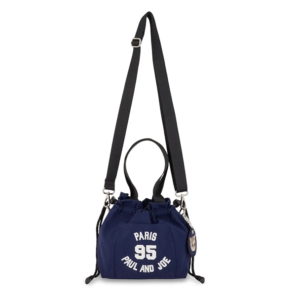 95 EMBROIDERY ミニ巾着バッグ （ネイビー）