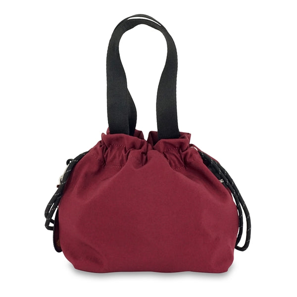 95 EMBROIDERY ミニ巾着バッグ （ワイン）