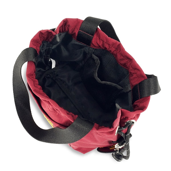 95 EMBROIDERY ミニ巾着バッグ （ワイン）