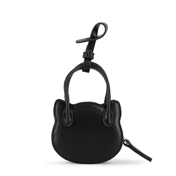SMALL BAG CHARM ねこ型バッグチャーム ブラック