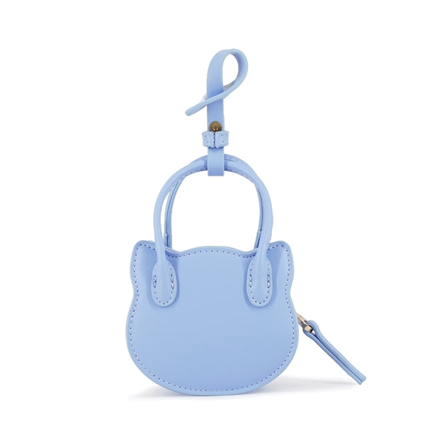 SMALL BAG CHARM ねこ型バッグチャーム ブルー