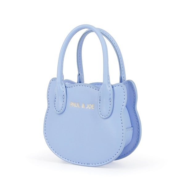 SMALL BAG CHARM ねこ型バッグチャーム ブルー