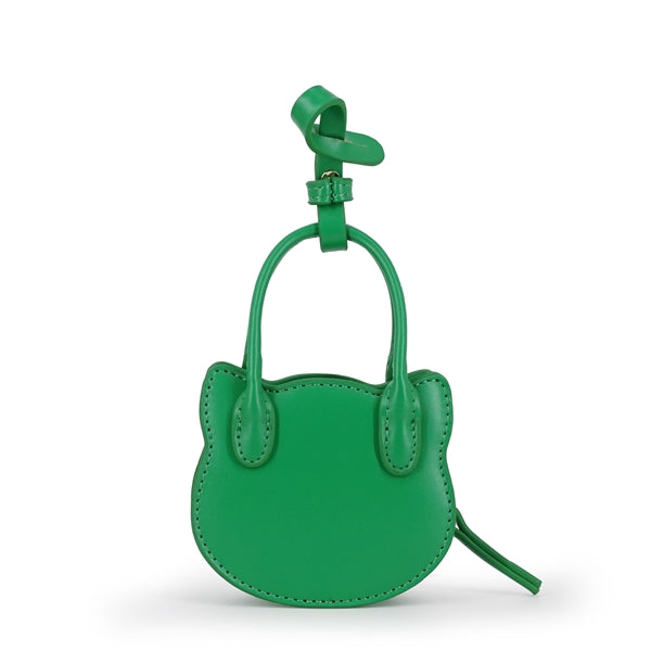 SMALL BAG CHARM ねこ型バッグチャーム グリーン